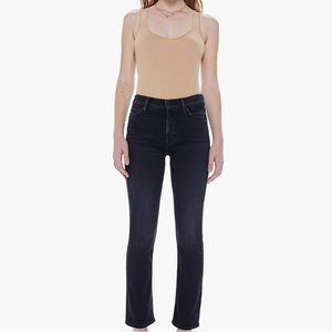 NWT MOTHER JEANS the Mid Rise Dazzler Ankle in deep end
